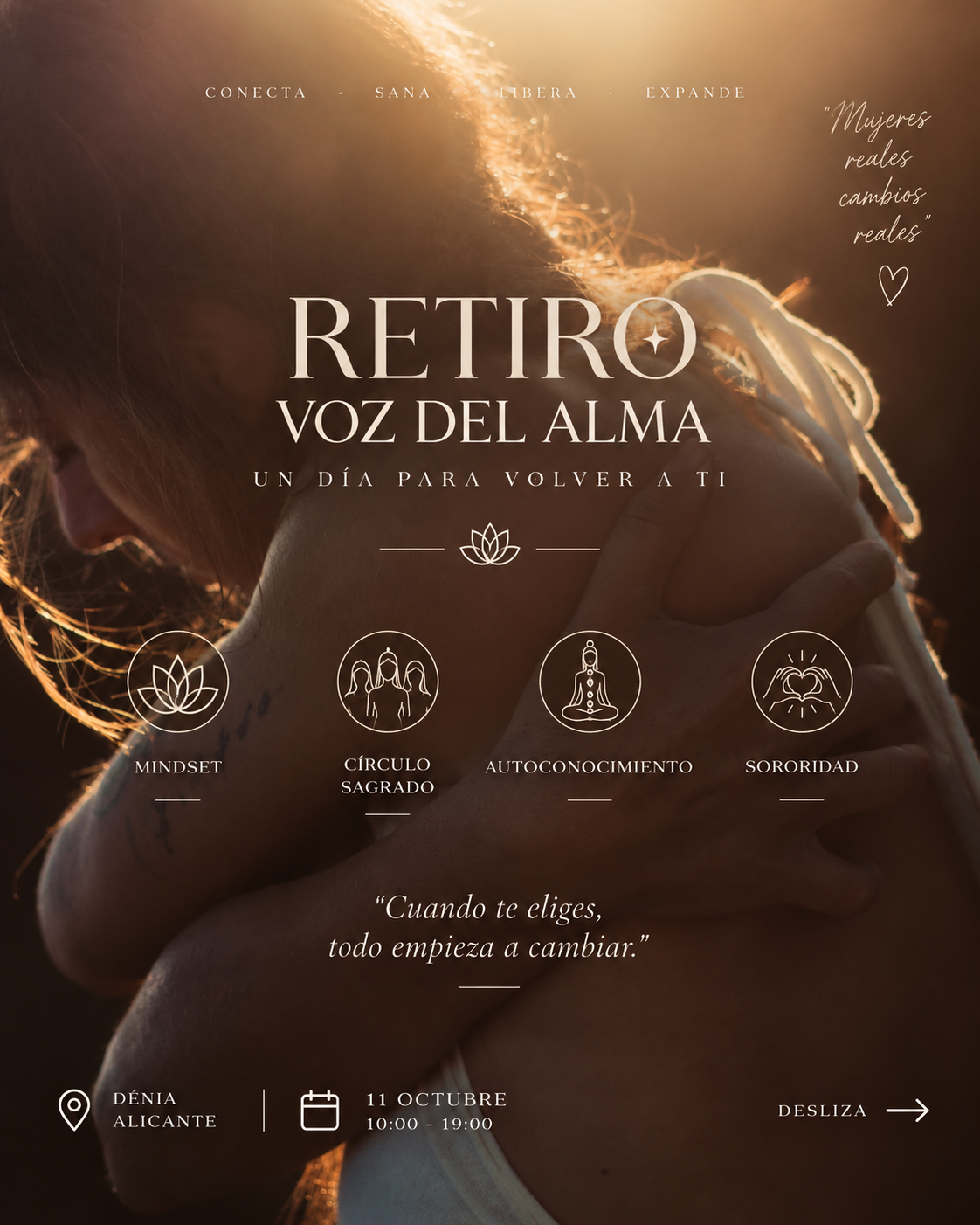 Transformación, círculo sagrado y sororidad en el retiro Voz del Alma