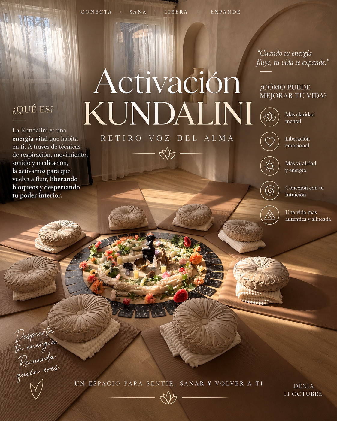 Activación Kundalini en el retiro Voz del Alma
